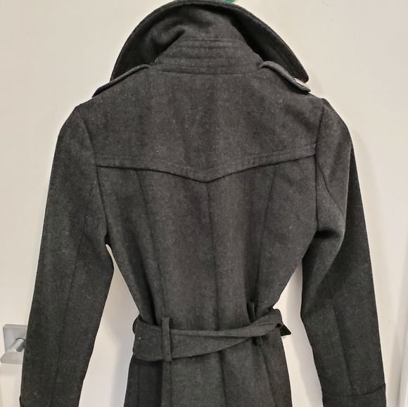 Wool trench coat (xs) - Picture 4 of 9
